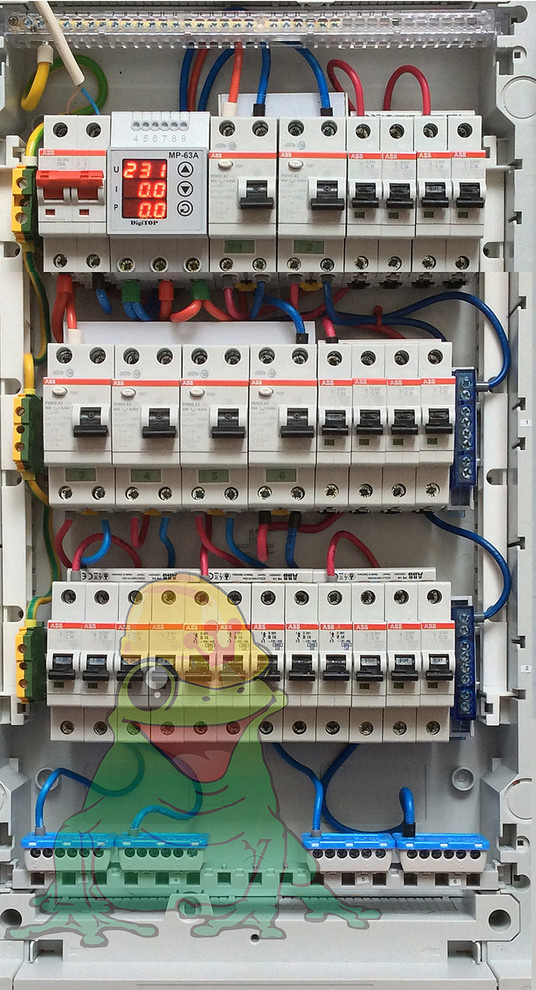 Обложка проекта: Монтаж электрощитка