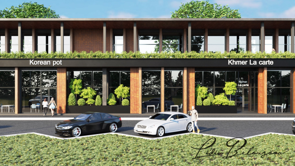 Ресторан в Cambogia