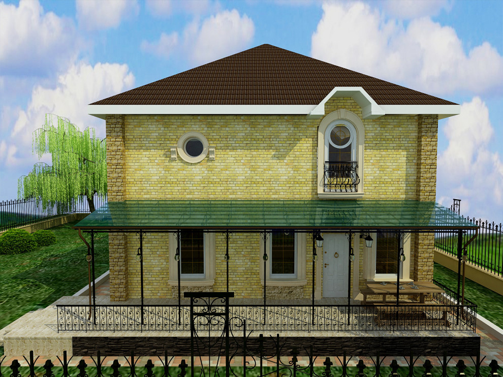 Обложка проекта: Дача, дом для отдыха,  индивидуальный жилой дом