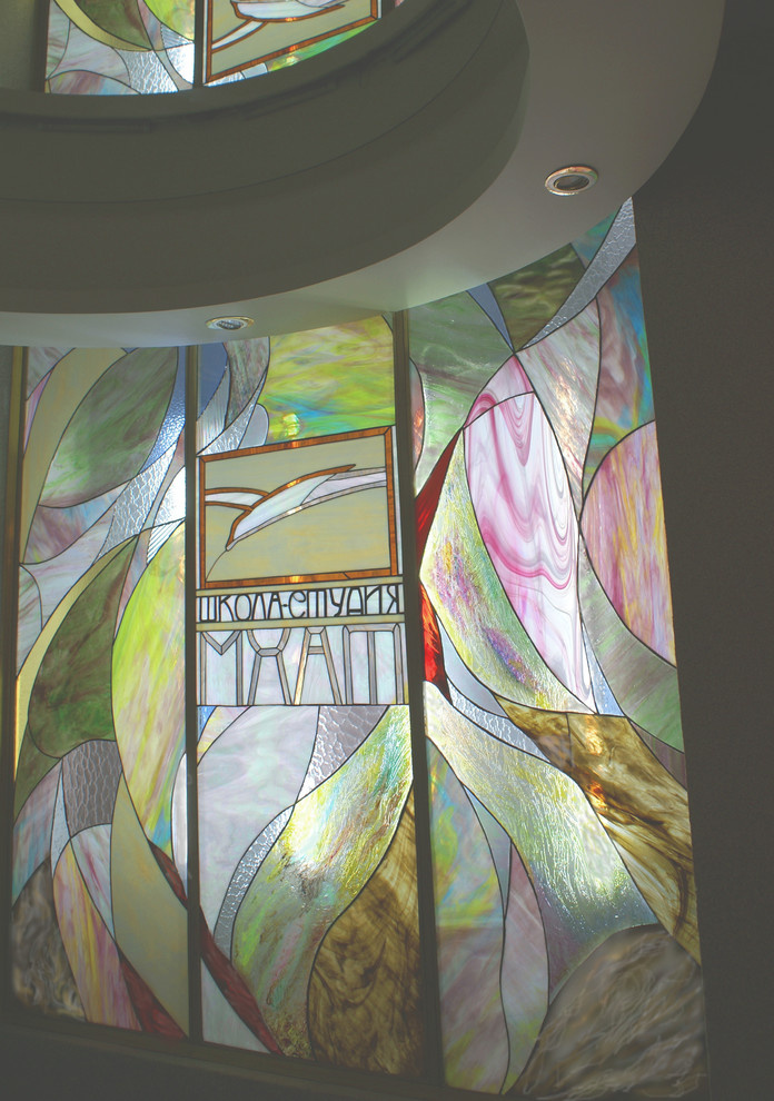 Витражная живопись.