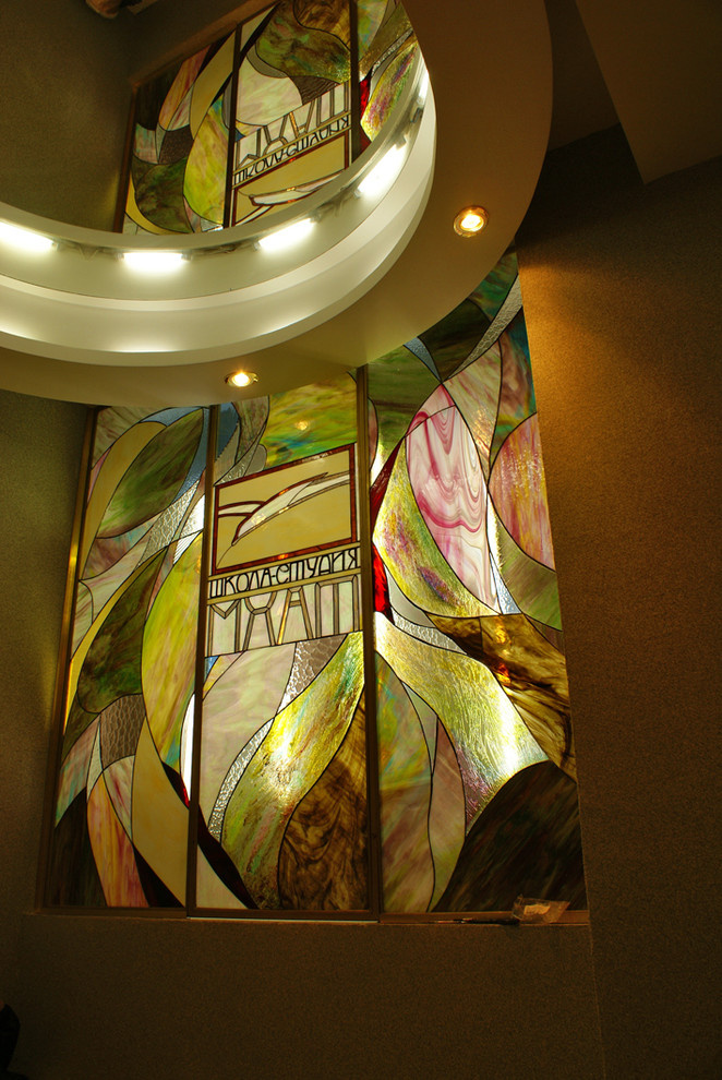 Витражная живопись.