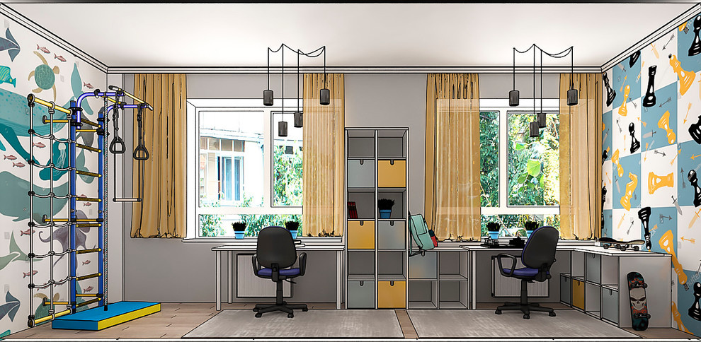 Квартира в скандинавском стиле.