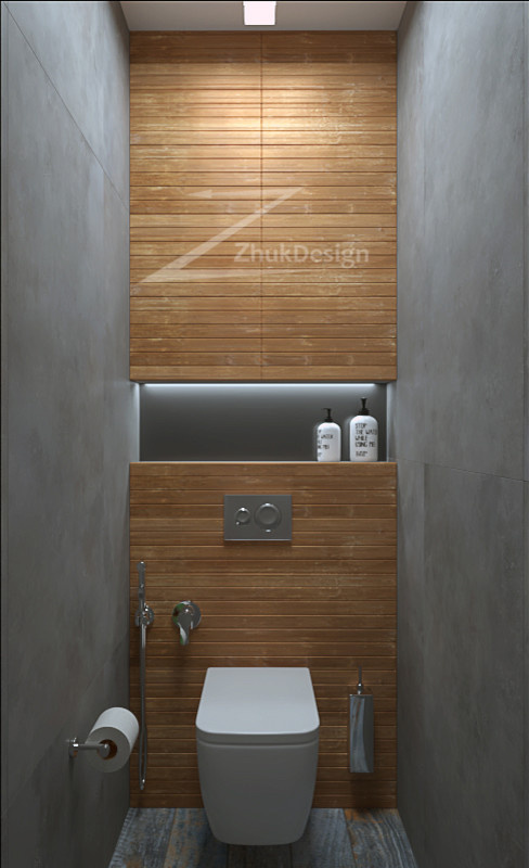 Дизайн однокомнатной квартиры в скандинавском стиле и loft