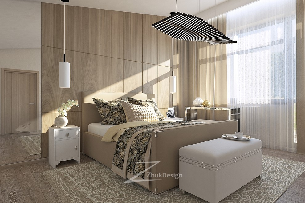 Интерьер загородного дома в современном стиле