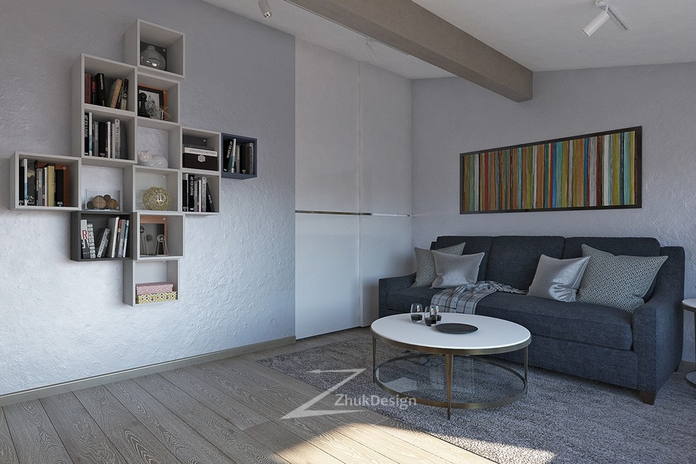 Интерьер загородного дома в современном стиле