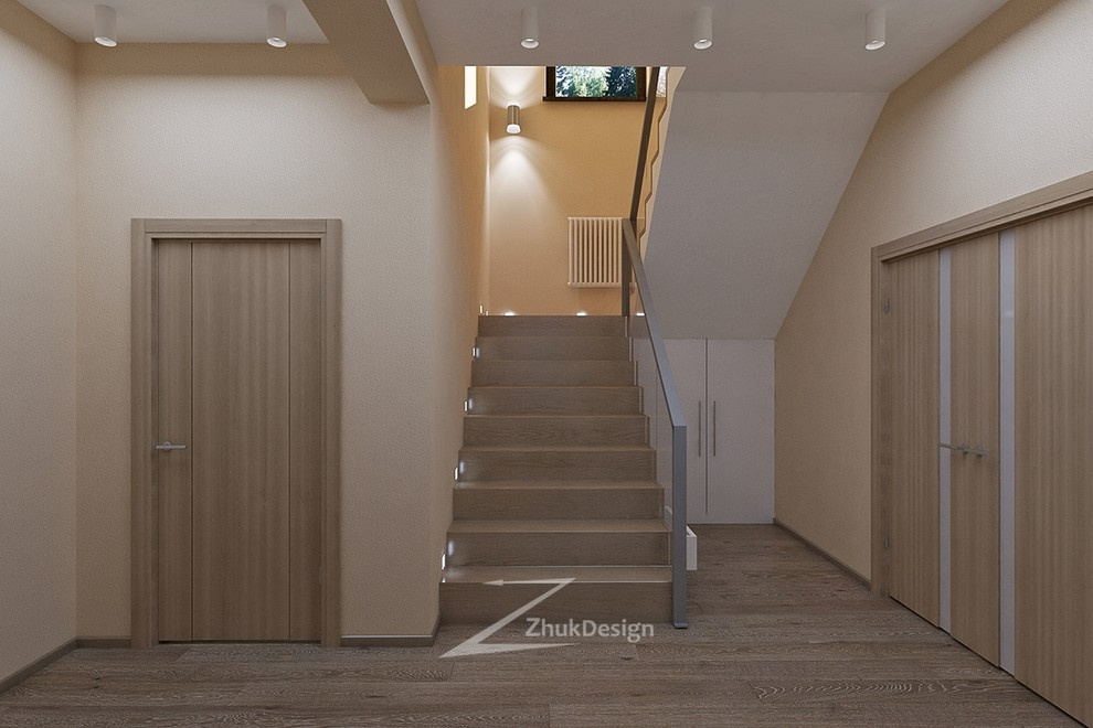 Интерьер загородного дома в современном стиле