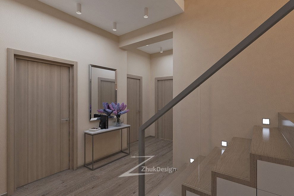 Интерьер загородного дома в современном стиле