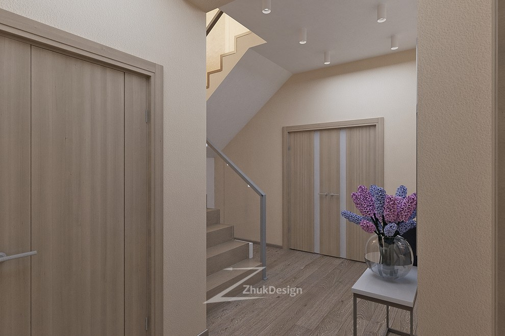 Интерьер загородного дома в современном стиле