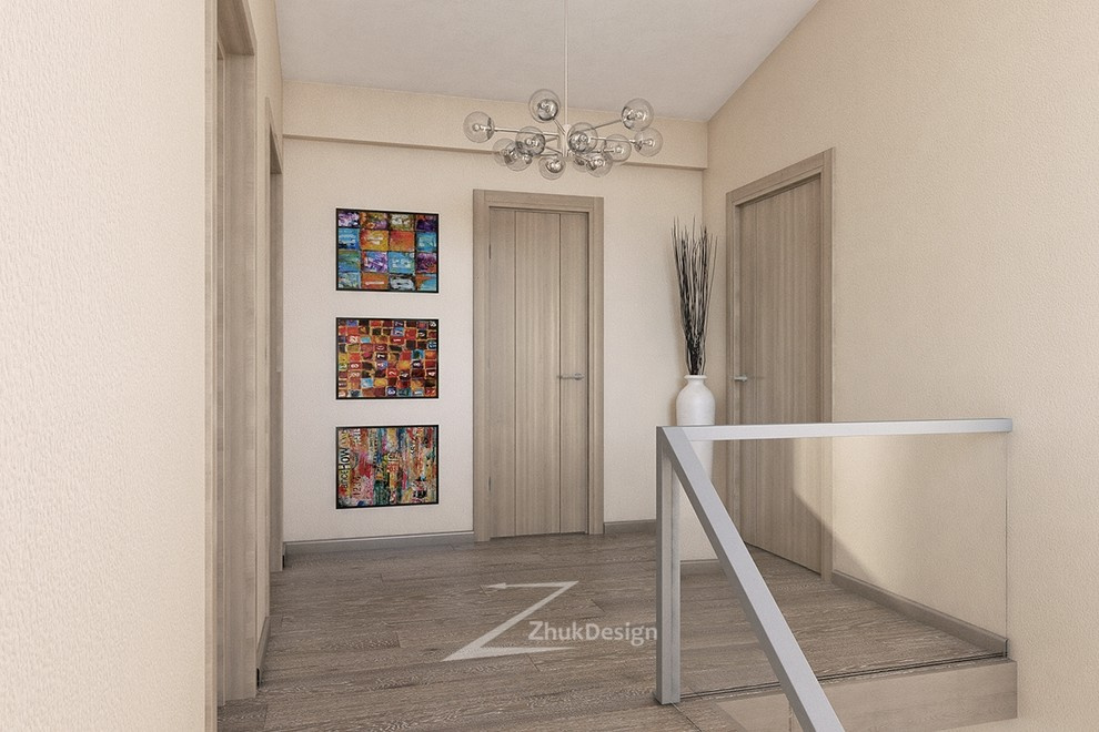 Интерьер загородного дома в современном стиле