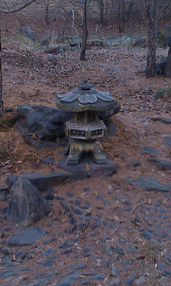 Стилизованный японский сад