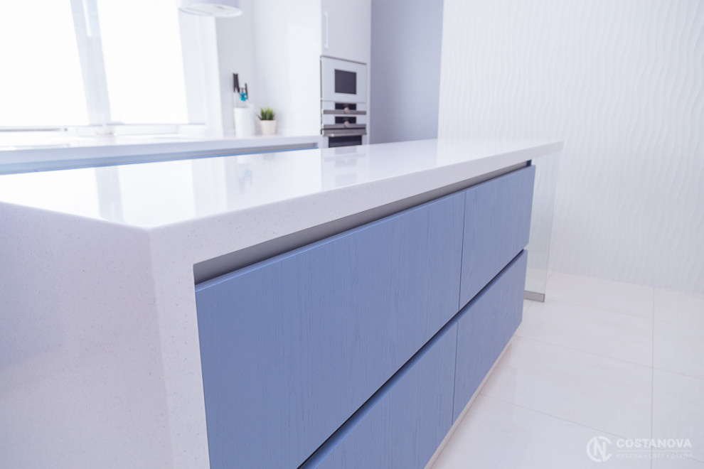 Сиреневая кухня