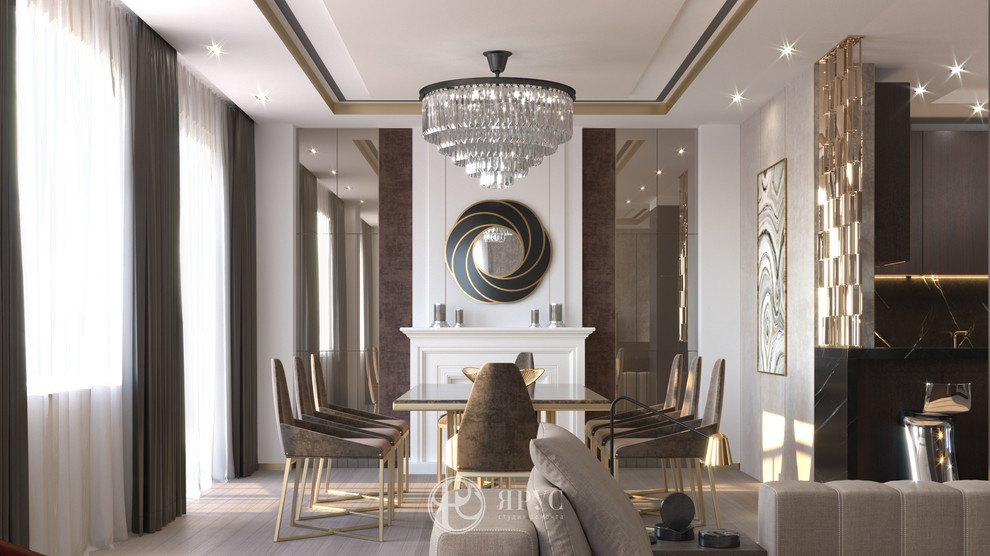 Дизайн квартиры 243 м2