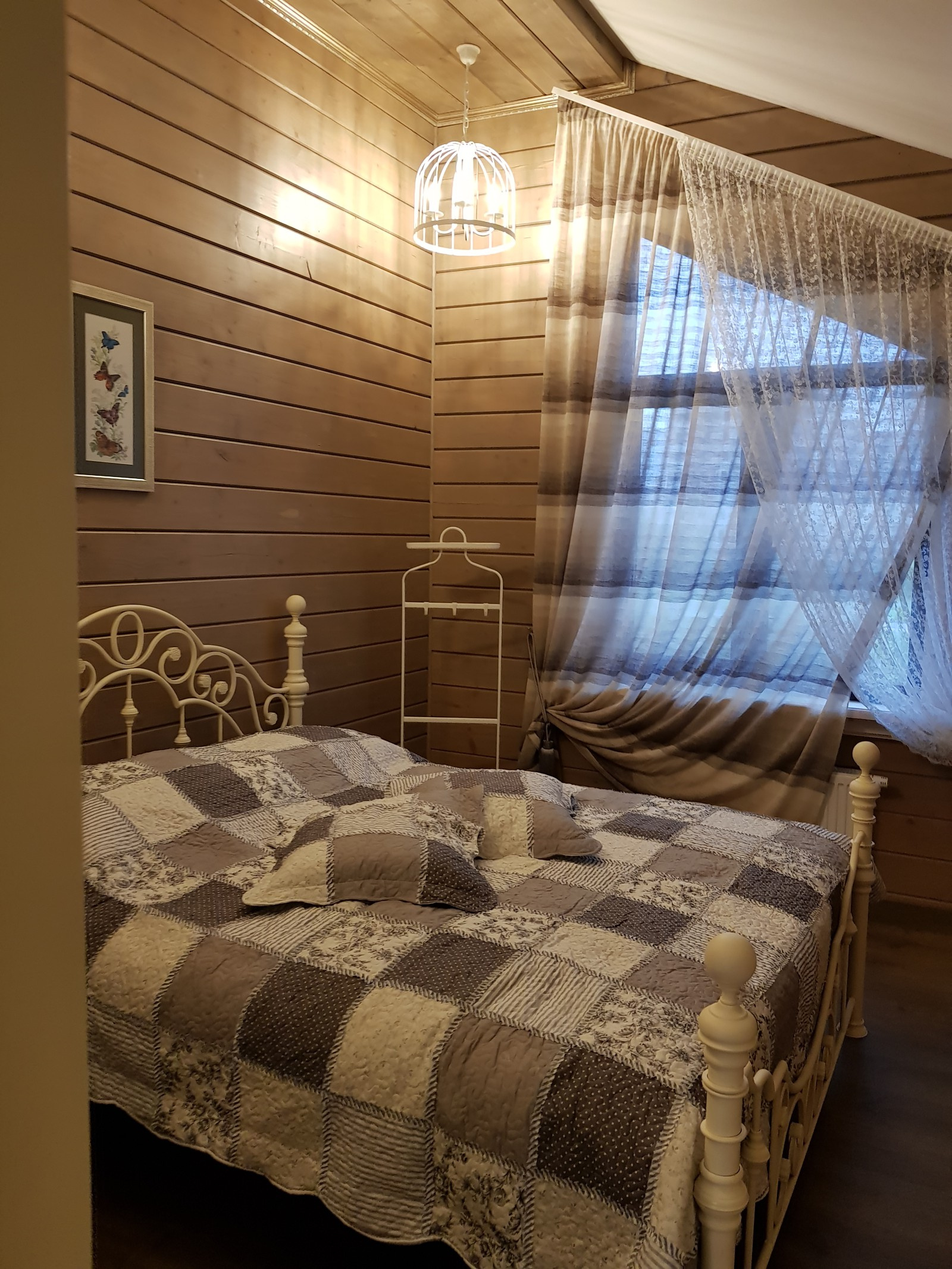 проект дома из клееного бруса, гостевая комната