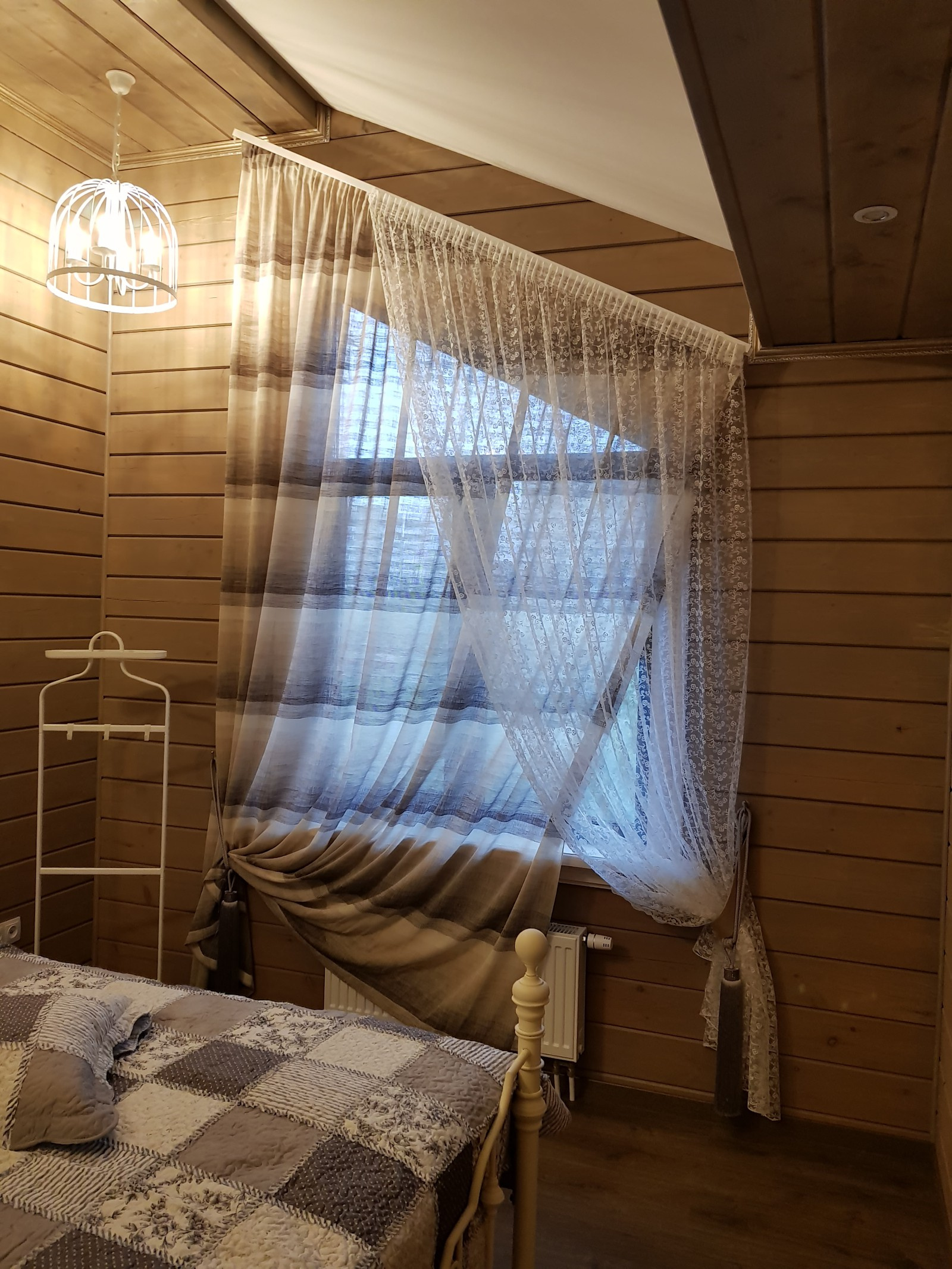 проект дома из клееного бруса, гостевая комната