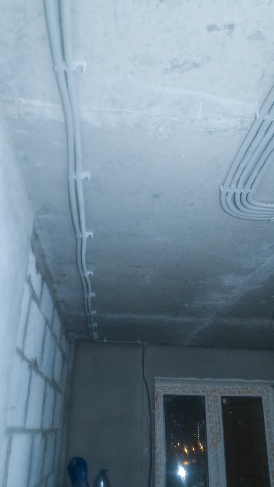 Квартира черновой электромонтаж