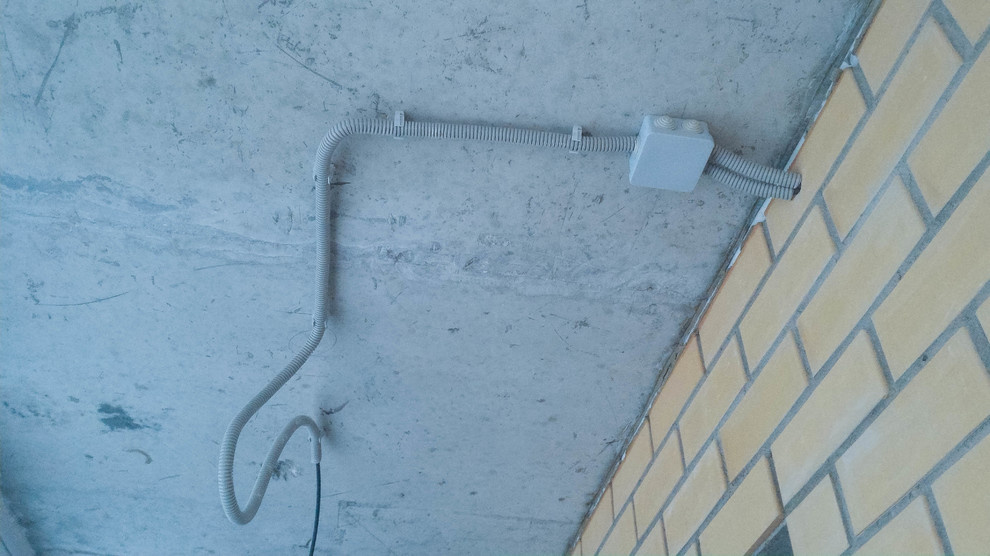 Квартира черновой электромонтаж