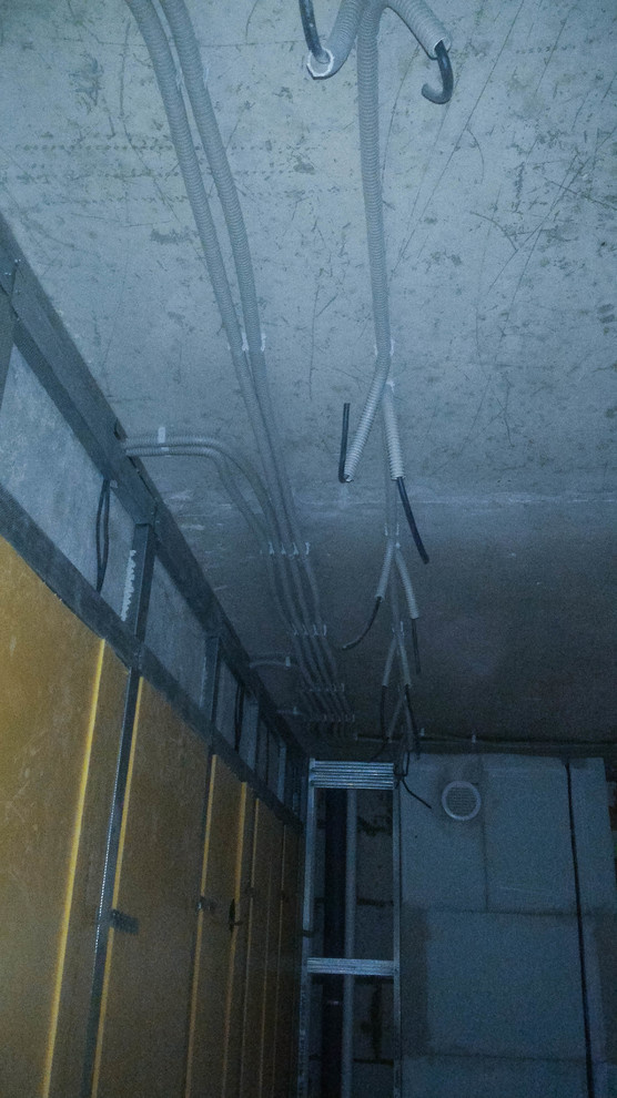 Квартира черновой электромонтаж