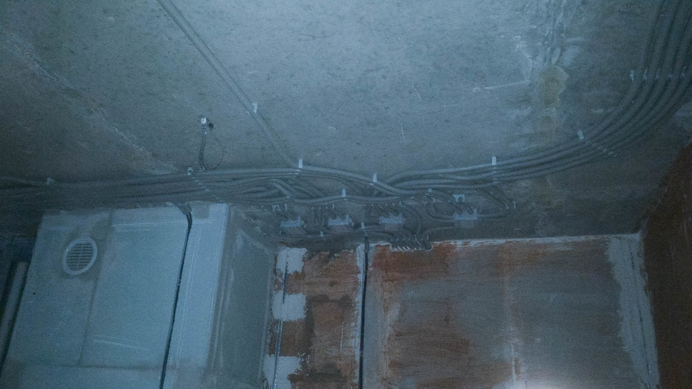 Квартира черновой электромонтаж