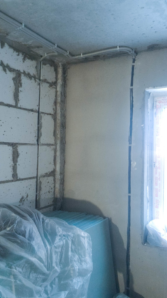 Квартира черновой электромонтаж