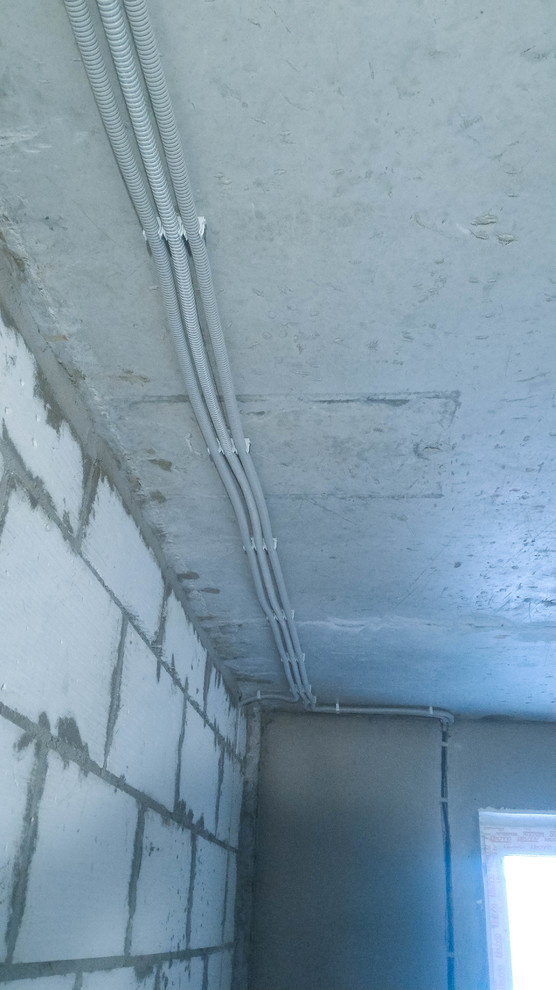 Квартира черновой электромонтаж