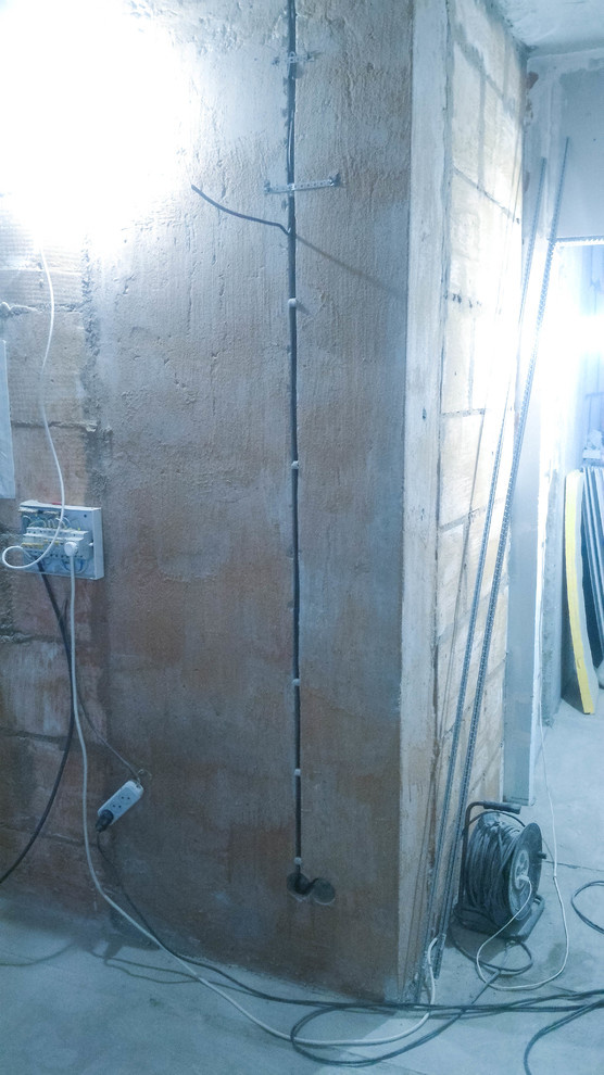 Квартира черновой электромонтаж