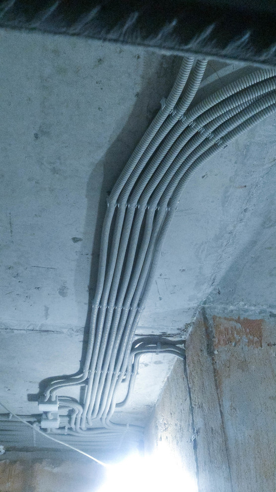 Квартира черновой электромонтаж