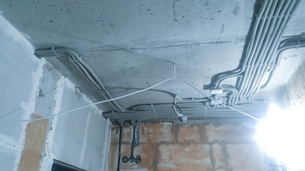 Квартира черновой электромонтаж