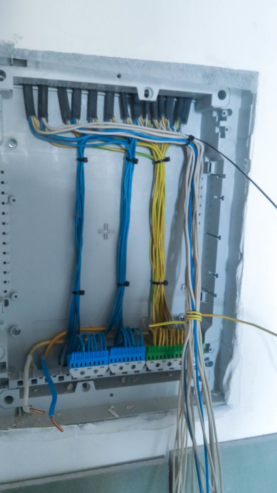 Квартира черновой электромонтаж