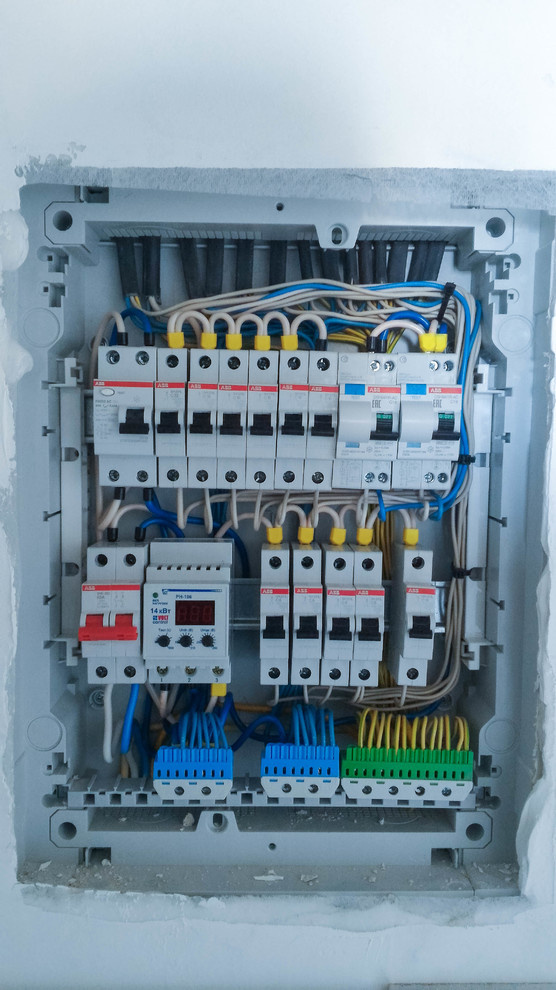 Квартира черновой электромонтаж