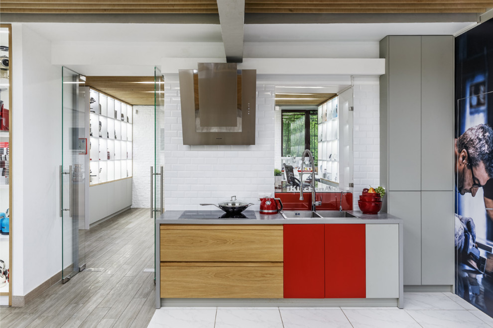 Интерьер первого Флагманского шоу-рума "Kitchen Aid" в Москве