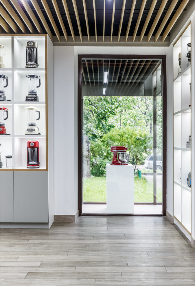 Интерьер первого Флагманского шоу-рума "Kitchen Aid" в Москве