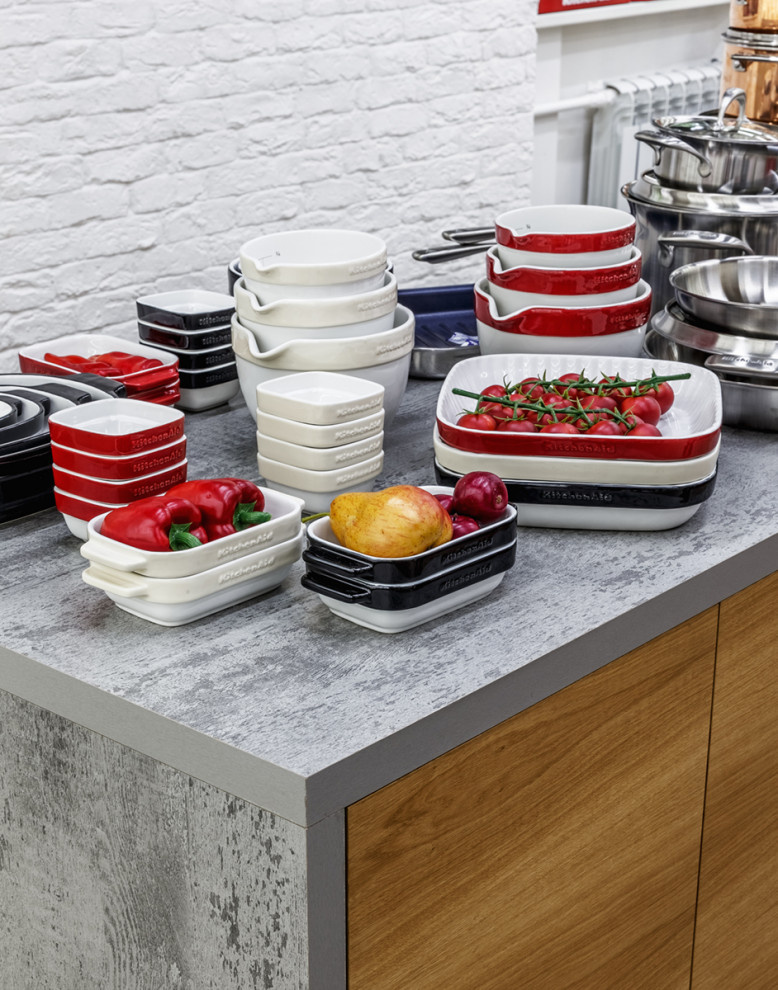 Интерьер первого Флагманского шоу-рума "Kitchen Aid" в Москве