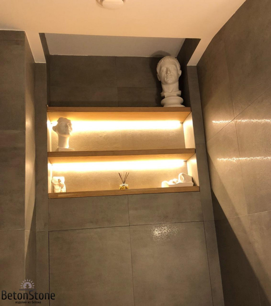 Ниша из микробетона