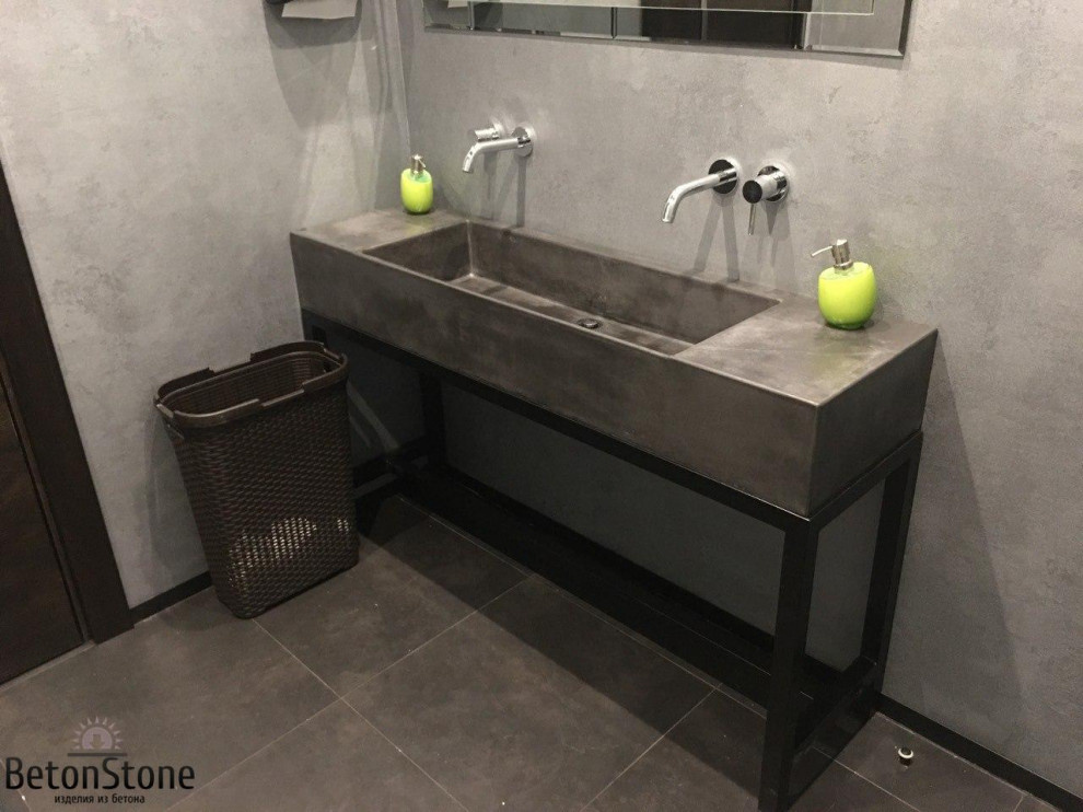Раковина из бетона