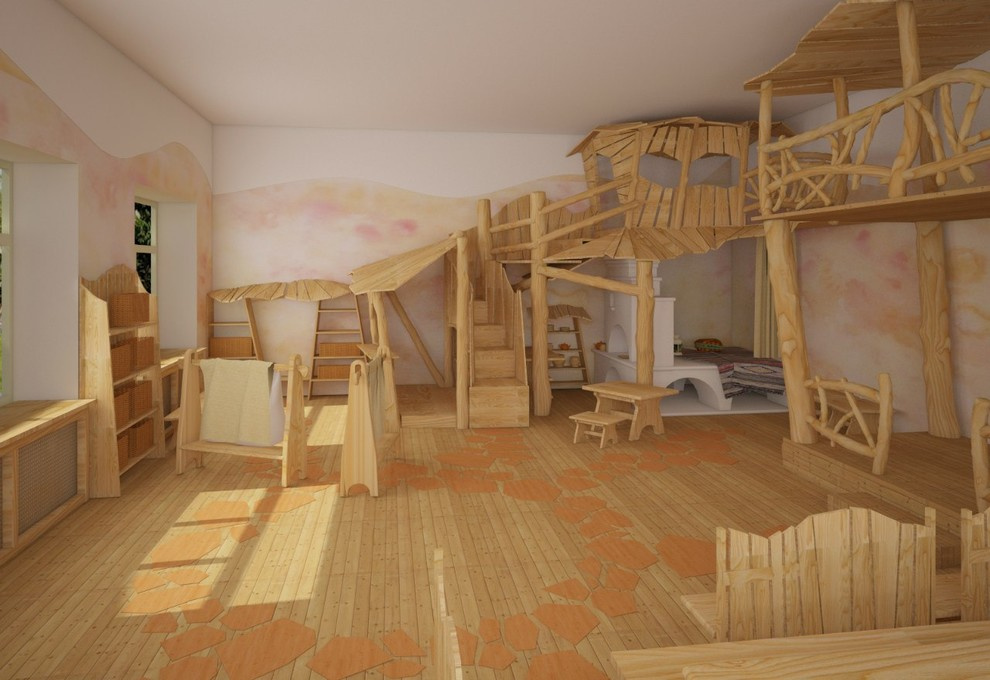 Дизайн-проект интерьера для частного детского садика