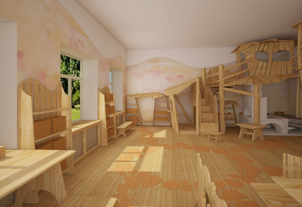 Дизайн-проект интерьера для частного детского садика