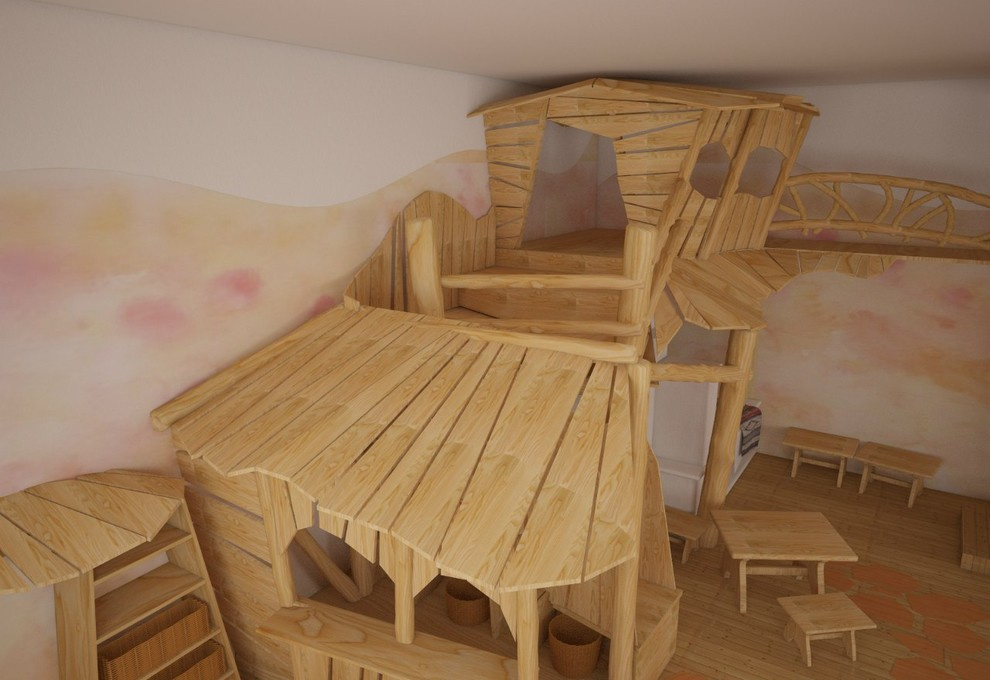 Дизайн-проект интерьера для частного детского садика