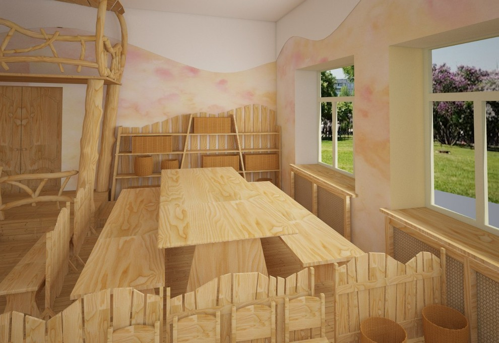 Дизайн-проект интерьера для частного детского садика