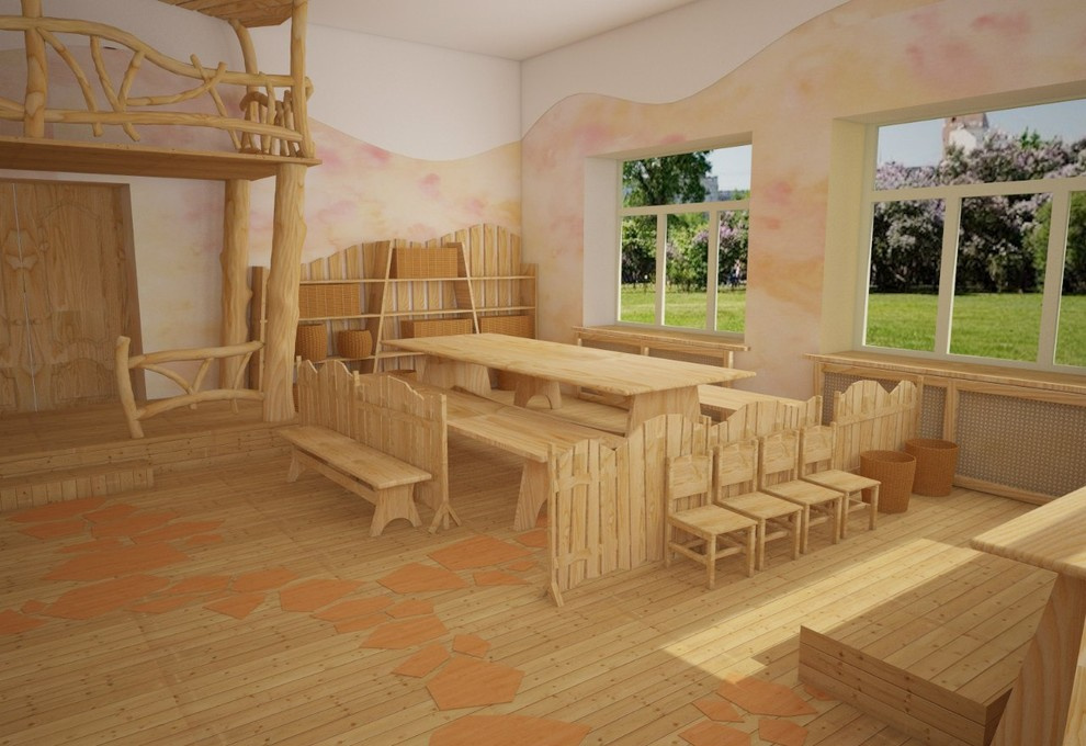 Дизайн-проект интерьера для частного детского садика