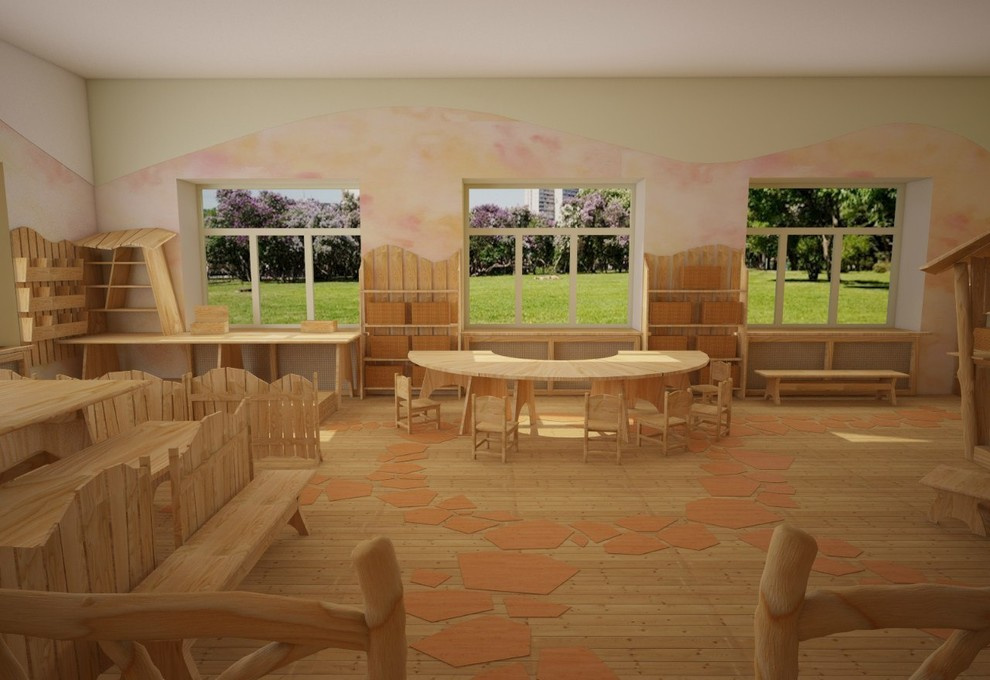 Дизайн-проект интерьера для частного детского садика