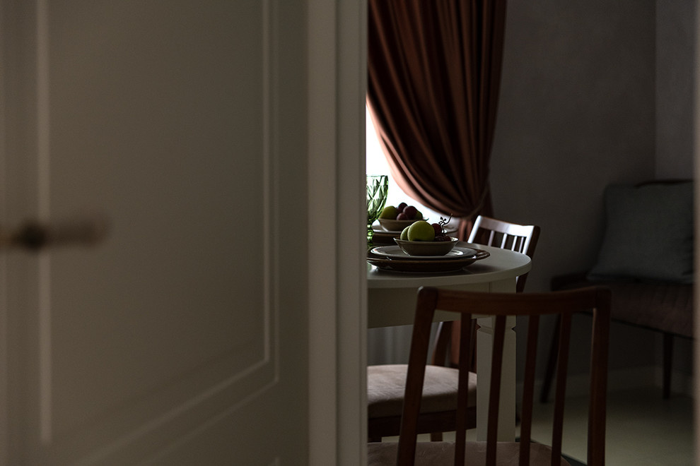 Маленькая квартира с весенними нотками. 38 м2. Серия дома П II-68.