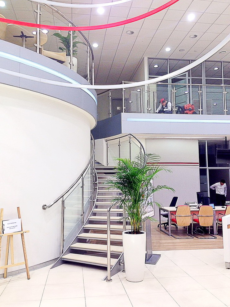 Озеленение автосалона Тойота Хабаровск