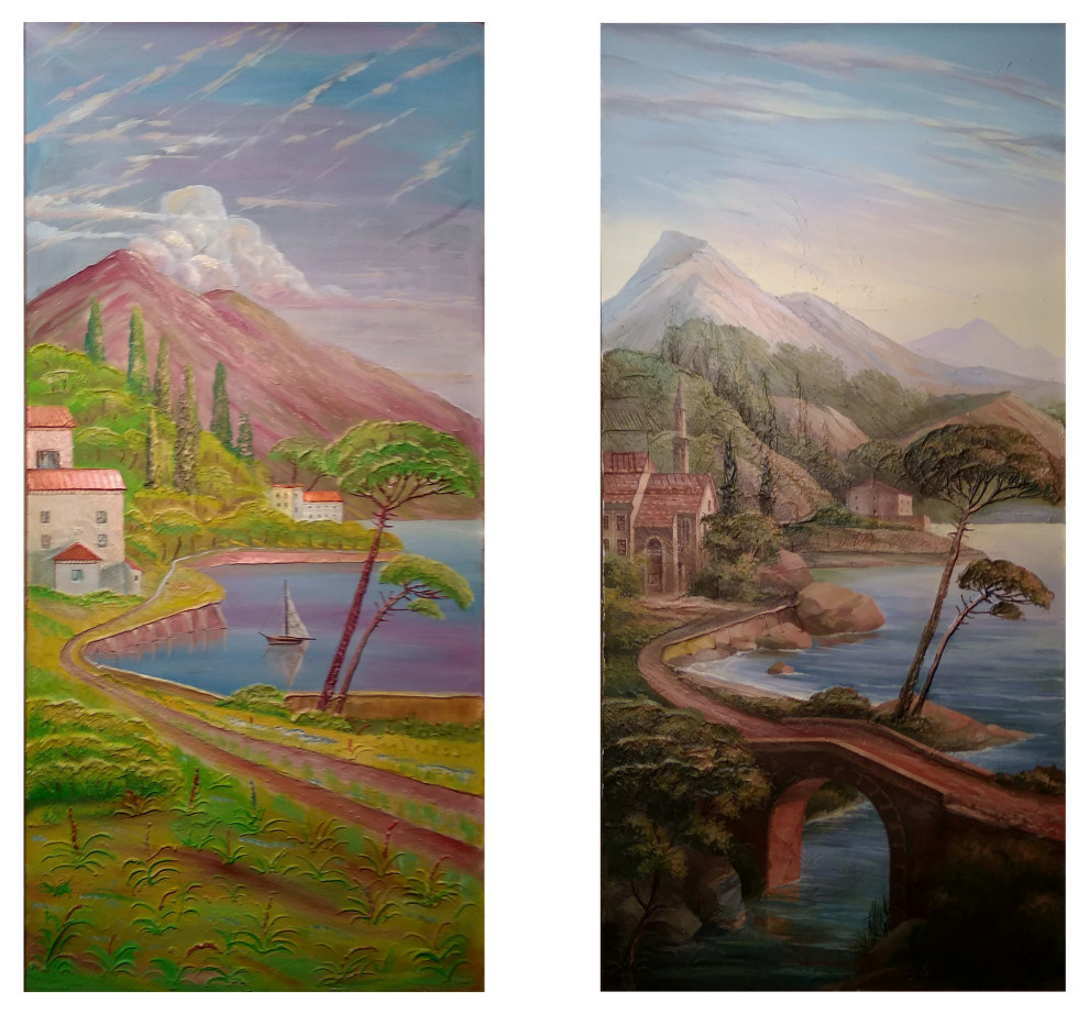 Роспись стен до