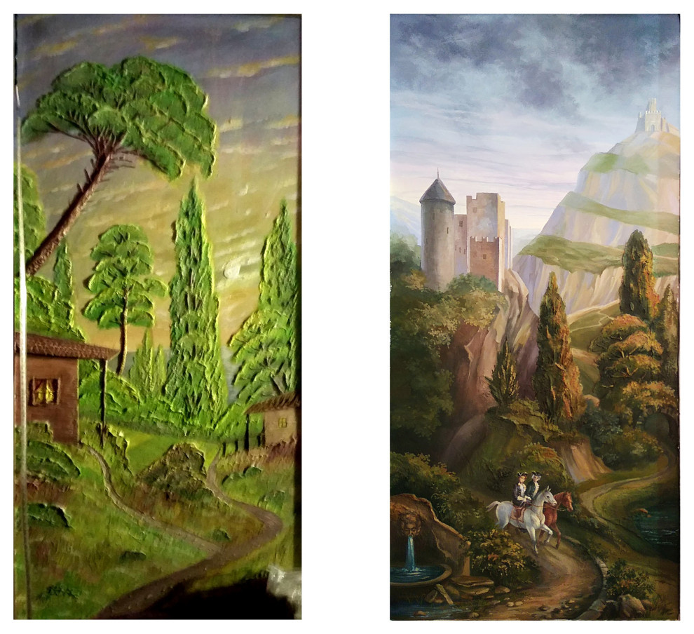 роспись стен до