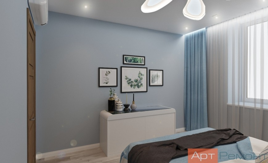 Дизайн-проект 2-комнатной квартиры ЖК Оранж Парк