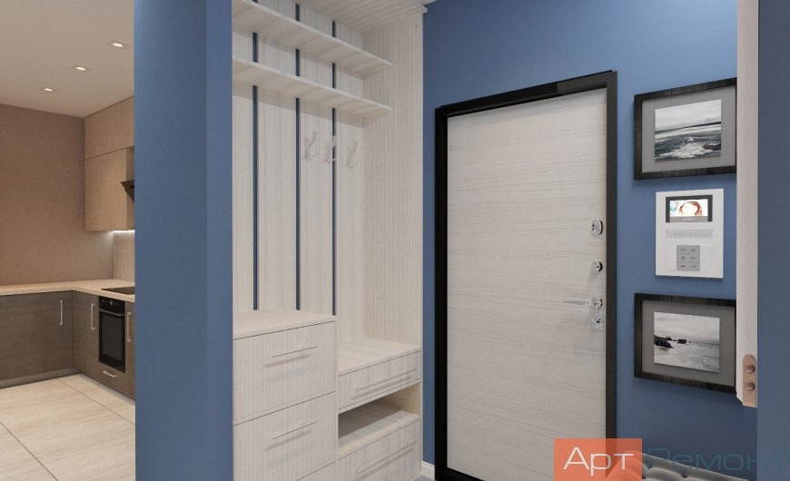 Дизайн-проект 2-комнатной квартиры ЖК Оранж Парк