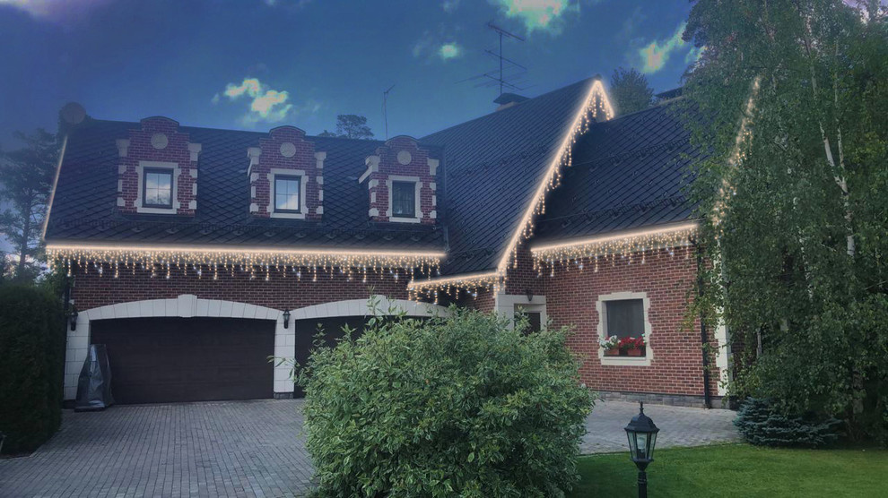 Дизайн декоративного освещения загородных домов