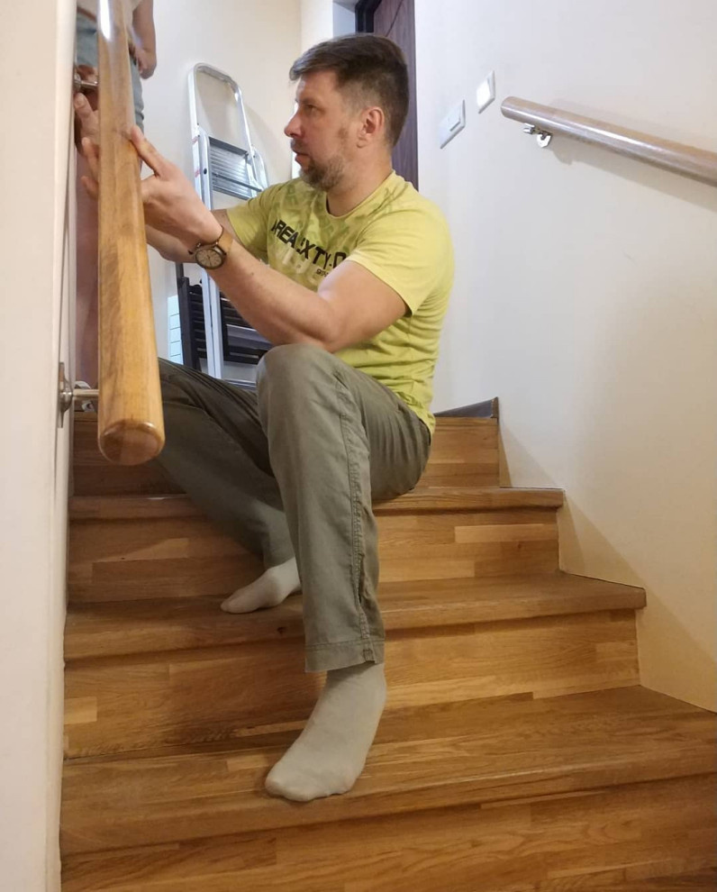 Лестница в частном доме г.Москва