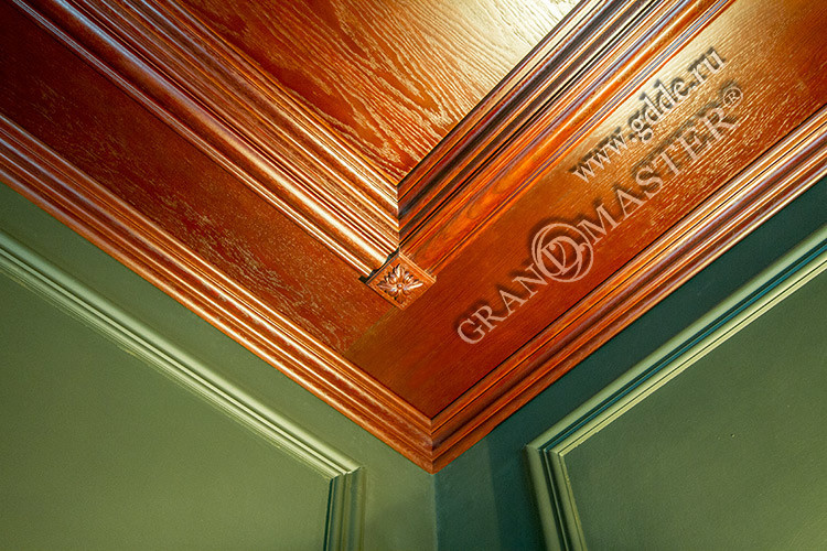 Обложка проекта: Кессонный потолок в Горках10