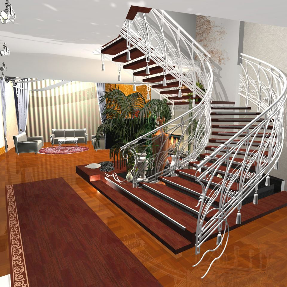 Проектирование, изготовление, монтаж лестниц . реализация.